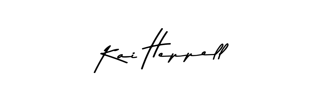 You should practise on your own different ways (Asem Kandis PERSONAL USE) to write your name (Kai Heppell) in signature. don't let someone else do it for you. Kai Heppell signature style 9 images and pictures png