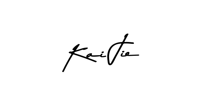 Also You can easily find your signature by using the search form. We will create Kai Jie name handwritten signature images for you free of cost using Asem Kandis PERSONAL USE sign style. Kai Jie signature style 9 images and pictures png