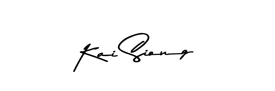 How to make Kai Siong signature? Asem Kandis PERSONAL USE is a professional autograph style. Create handwritten signature for Kai Siong name. Kai Siong signature style 9 images and pictures png