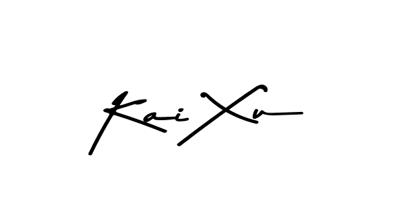 Design your own signature with our free online signature maker. With this signature software, you can create a handwritten (Asem Kandis PERSONAL USE) signature for name Kai Xu. Kai Xu signature style 9 images and pictures png