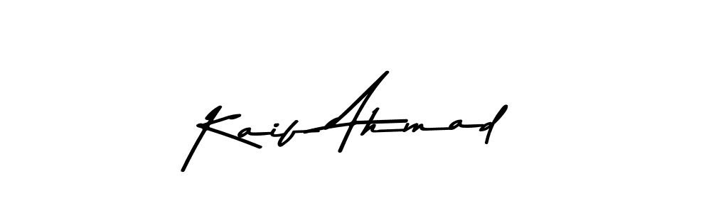 You should practise on your own different ways (Asem Kandis PERSONAL USE) to write your name (Kaif Ahmad) in signature. don't let someone else do it for you. Kaif Ahmad signature style 9 images and pictures png