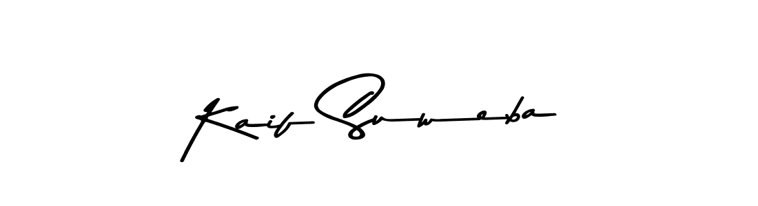 How to make Kaif Suweba signature? Asem Kandis PERSONAL USE is a professional autograph style. Create handwritten signature for Kaif Suweba name. Kaif Suweba signature style 9 images and pictures png