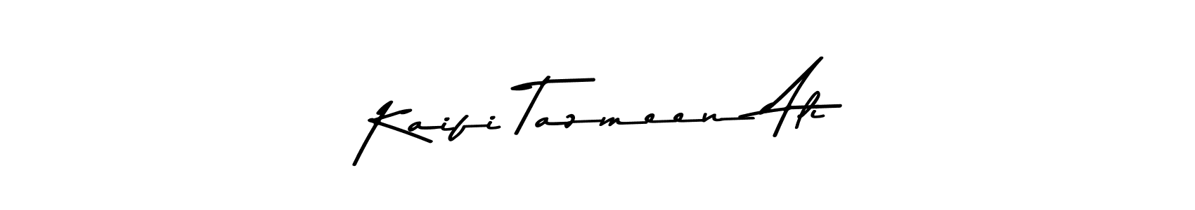Also we have Kaifi Tazmeen Ali name is the best signature style. Create professional handwritten signature collection using Asem Kandis PERSONAL USE autograph style. Kaifi Tazmeen Ali signature style 9 images and pictures png
