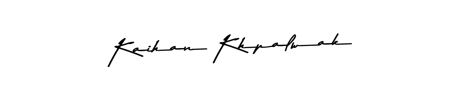 Asem Kandis PERSONAL USE is a professional signature style that is perfect for those who want to add a touch of class to their signature. It is also a great choice for those who want to make their signature more unique. Get Kaihan Khpalwak name to fancy signature for free. Kaihan Khpalwak signature style 9 images and pictures png