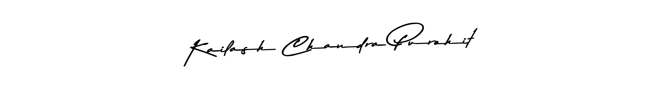 Make a beautiful signature design for name Kailash Chandra Purohit. With this signature (Asem Kandis PERSONAL USE) style, you can create a handwritten signature for free. Kailash Chandra Purohit signature style 9 images and pictures png