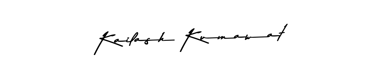 You can use this online signature creator to create a handwritten signature for the name Kailash Kumawat. This is the best online autograph maker. Kailash Kumawat signature style 9 images and pictures png
