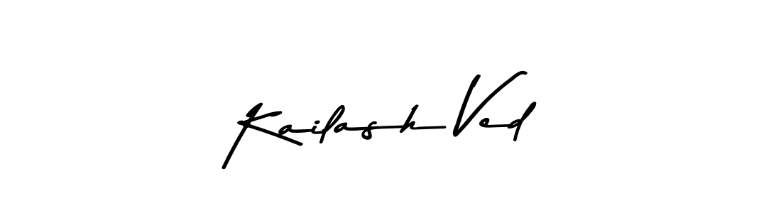 Here are the top 10 professional signature styles for the name Kailash Ved. These are the best autograph styles you can use for your name. Kailash Ved signature style 9 images and pictures png