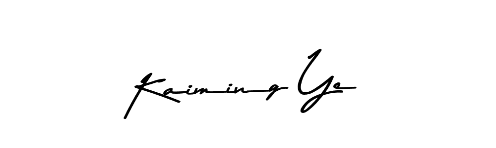Check out images of Autograph of Kaiming Ye name. Actor Kaiming Ye Signature Style. Asem Kandis PERSONAL USE is a professional sign style online. Kaiming Ye signature style 9 images and pictures png