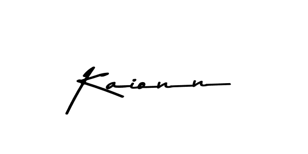 Create a beautiful signature design for name Kaionn. With this signature (Asem Kandis PERSONAL USE) fonts, you can make a handwritten signature for free. Kaionn signature style 9 images and pictures png