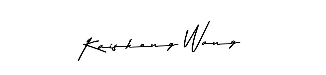 How to make Kaisheng Wang signature? Asem Kandis PERSONAL USE is a professional autograph style. Create handwritten signature for Kaisheng Wang name. Kaisheng Wang signature style 9 images and pictures png