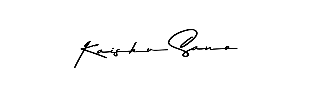 Also we have Kaishu Sano name is the best signature style. Create professional handwritten signature collection using Asem Kandis PERSONAL USE autograph style. Kaishu Sano signature style 9 images and pictures png
