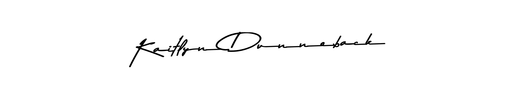 Also You can easily find your signature by using the search form. We will create Kaitlyn Dunneback name handwritten signature images for you free of cost using Asem Kandis PERSONAL USE sign style. Kaitlyn Dunneback signature style 9 images and pictures png