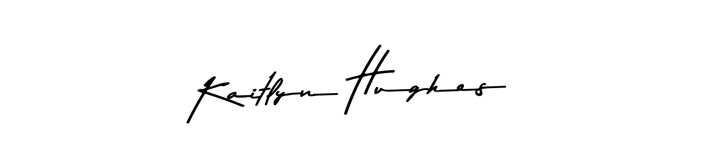 Make a beautiful signature design for name Kaitlyn Hughes. With this signature (Asem Kandis PERSONAL USE) style, you can create a handwritten signature for free. Kaitlyn Hughes signature style 9 images and pictures png