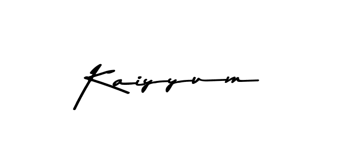 You can use this online signature creator to create a handwritten signature for the name Kaiyyum. This is the best online autograph maker. Kaiyyum signature style 9 images and pictures png