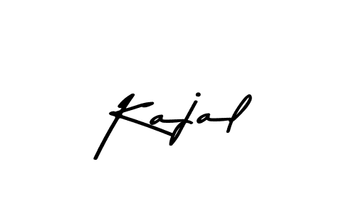 Make a beautiful signature design for name Kajal. With this signature (Asem Kandis PERSONAL USE) style, you can create a handwritten signature for free. Kajal signature style 9 images and pictures png