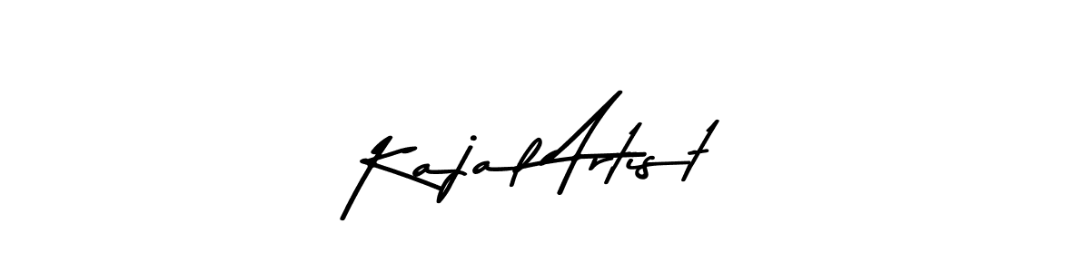 Kajal Artist stylish signature style. Best Handwritten Sign (Asem Kandis PERSONAL USE) for my name. Handwritten Signature Collection Ideas for my name Kajal Artist. Kajal Artist signature style 9 images and pictures png