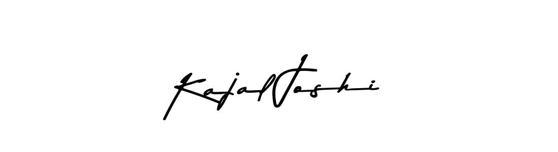 Design your own signature with our free online signature maker. With this signature software, you can create a handwritten (Asem Kandis PERSONAL USE) signature for name Kajal Joshi. Kajal Joshi signature style 9 images and pictures png