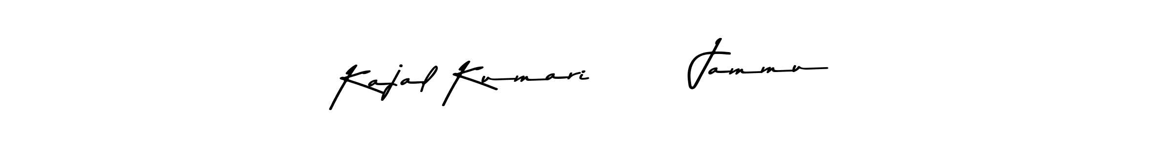 Make a beautiful signature design for name Kajal Kumari       Jammu. With this signature (Asem Kandis PERSONAL USE) style, you can create a handwritten signature for free. Kajal Kumari       Jammu signature style 9 images and pictures png