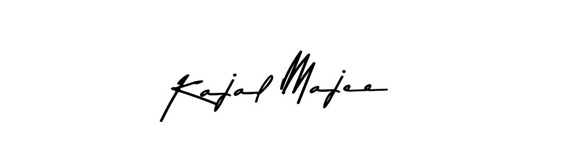 Create a beautiful signature design for name Kajal Majee. With this signature (Asem Kandis PERSONAL USE) fonts, you can make a handwritten signature for free. Kajal Majee signature style 9 images and pictures png