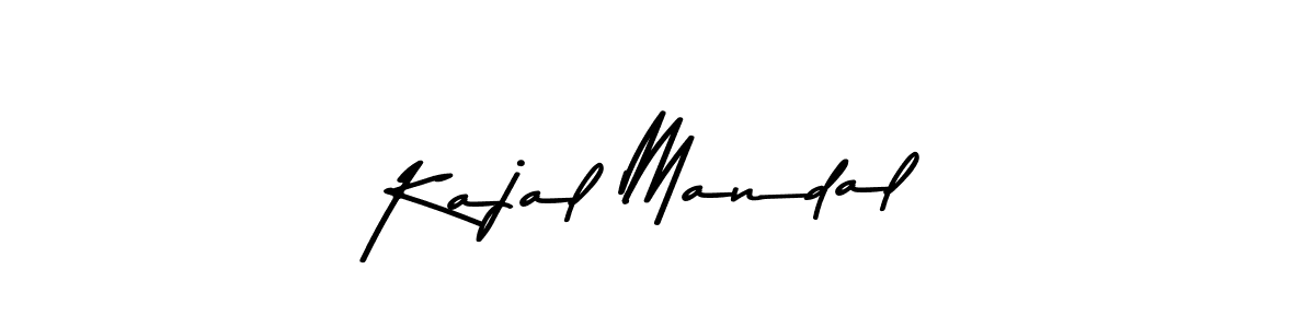 You should practise on your own different ways (Asem Kandis PERSONAL USE) to write your name (Kajal Mandal) in signature. don't let someone else do it for you. Kajal Mandal signature style 9 images and pictures png