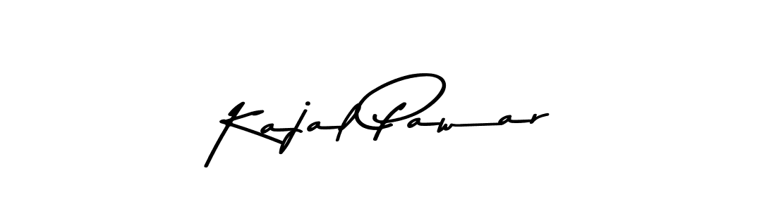 Design your own signature with our free online signature maker. With this signature software, you can create a handwritten (Asem Kandis PERSONAL USE) signature for name Kajal Pawar. Kajal Pawar signature style 9 images and pictures png