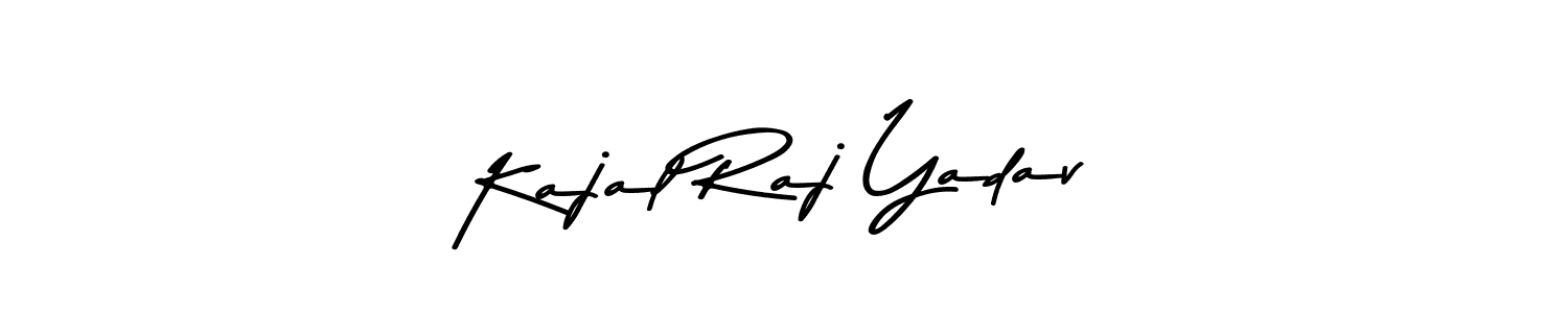 You should practise on your own different ways (Asem Kandis PERSONAL USE) to write your name (Kajal Raj Yadav) in signature. don't let someone else do it for you. Kajal Raj Yadav signature style 9 images and pictures png