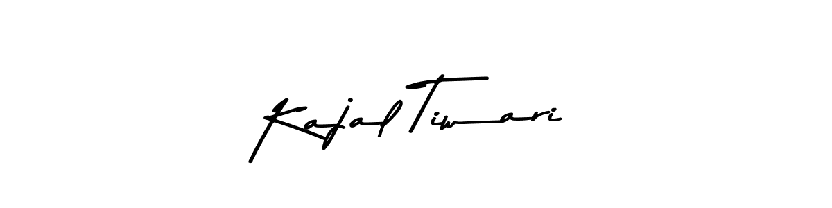 You should practise on your own different ways (Asem Kandis PERSONAL USE) to write your name (Kajal Tiwari) in signature. don't let someone else do it for you. Kajal Tiwari signature style 9 images and pictures png