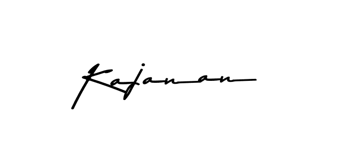 Use a signature maker to create a handwritten signature online. With this signature software, you can design (Asem Kandis PERSONAL USE) your own signature for name Kajanan. Kajanan signature style 9 images and pictures png