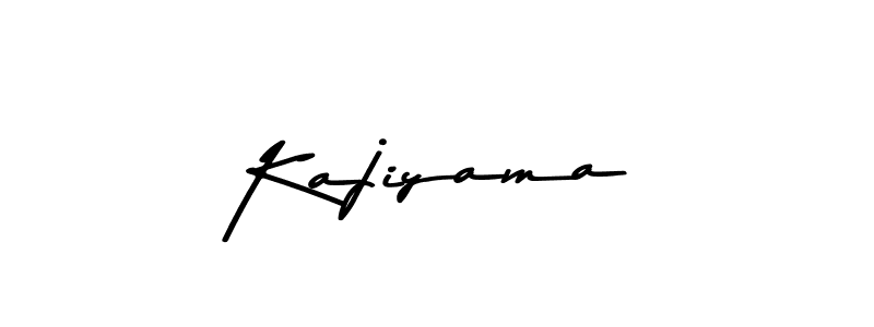 Create a beautiful signature design for name Kajiyama. With this signature (Asem Kandis PERSONAL USE) fonts, you can make a handwritten signature for free. Kajiyama signature style 9 images and pictures png