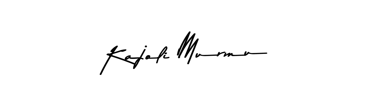 How to make Kajoli Murmu name signature. Use Asem Kandis PERSONAL USE style for creating short signs online. This is the latest handwritten sign. Kajoli Murmu signature style 9 images and pictures png