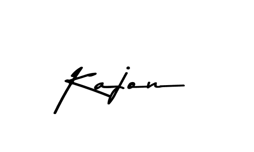 Similarly Asem Kandis PERSONAL USE is the best handwritten signature design. Signature creator online .You can use it as an online autograph creator for name Kajon. Kajon signature style 9 images and pictures png