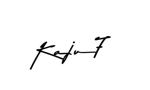 This is the best signature style for the Kaju7 name. Also you like these signature font (Asem Kandis PERSONAL USE). Mix name signature. Kaju7 signature style 9 images and pictures png