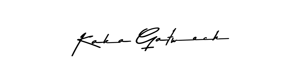 Also we have Kaka Gatwech name is the best signature style. Create professional handwritten signature collection using Asem Kandis PERSONAL USE autograph style. Kaka Gatwech signature style 9 images and pictures png