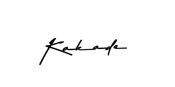 Create a beautiful signature design for name Kakade. With this signature (Asem Kandis PERSONAL USE) fonts, you can make a handwritten signature for free. Kakade signature style 9 images and pictures png
