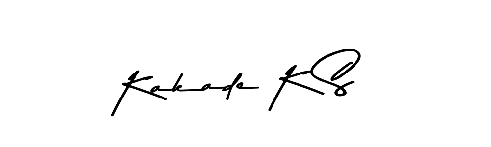 Similarly Asem Kandis PERSONAL USE is the best handwritten signature design. Signature creator online .You can use it as an online autograph creator for name Kakade K S. Kakade K S signature style 9 images and pictures png