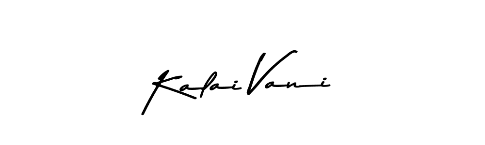 How to make Kalai Vani signature? Asem Kandis PERSONAL USE is a professional autograph style. Create handwritten signature for Kalai Vani name. Kalai Vani signature style 9 images and pictures png