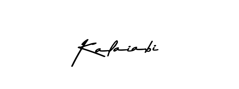 Here are the top 10 professional signature styles for the name Kalaiabi. These are the best autograph styles you can use for your name. Kalaiabi signature style 9 images and pictures png