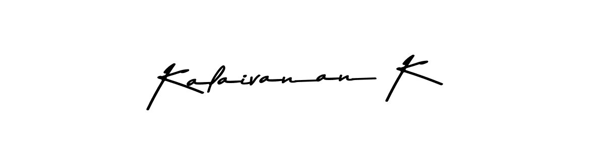 You can use this online signature creator to create a handwritten signature for the name Kalaivanan K. This is the best online autograph maker. Kalaivanan K signature style 9 images and pictures png