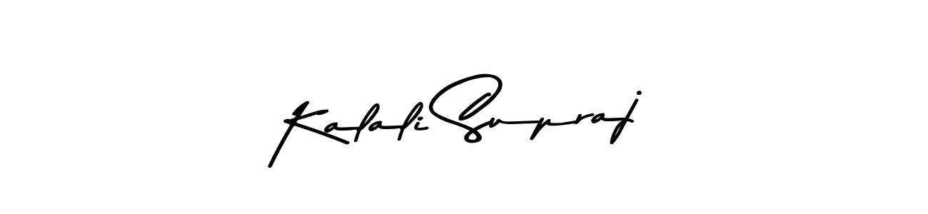 Use a signature maker to create a handwritten signature online. With this signature software, you can design (Asem Kandis PERSONAL USE) your own signature for name Kalali Supraj. Kalali Supraj signature style 9 images and pictures png