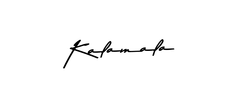 Design your own signature with our free online signature maker. With this signature software, you can create a handwritten (Asem Kandis PERSONAL USE) signature for name Kalamala. Kalamala signature style 9 images and pictures png