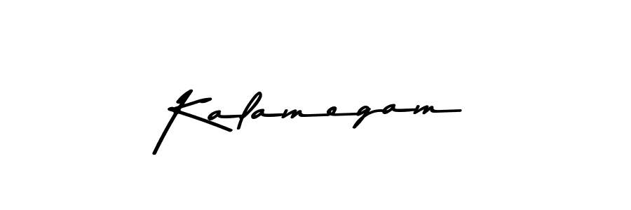 How to make Kalamegam name signature. Use Asem Kandis PERSONAL USE style for creating short signs online. This is the latest handwritten sign. Kalamegam signature style 9 images and pictures png
