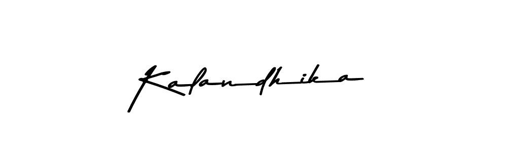 Make a beautiful signature design for name Kalandhika. With this signature (Asem Kandis PERSONAL USE) style, you can create a handwritten signature for free. Kalandhika signature style 9 images and pictures png