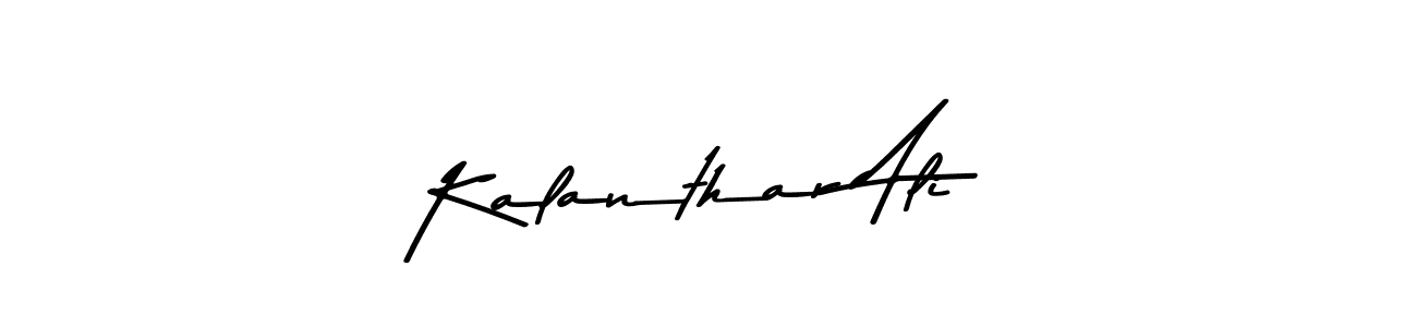 How to make Kalanthar Ali signature? Asem Kandis PERSONAL USE is a professional autograph style. Create handwritten signature for Kalanthar Ali name. Kalanthar Ali signature style 9 images and pictures png