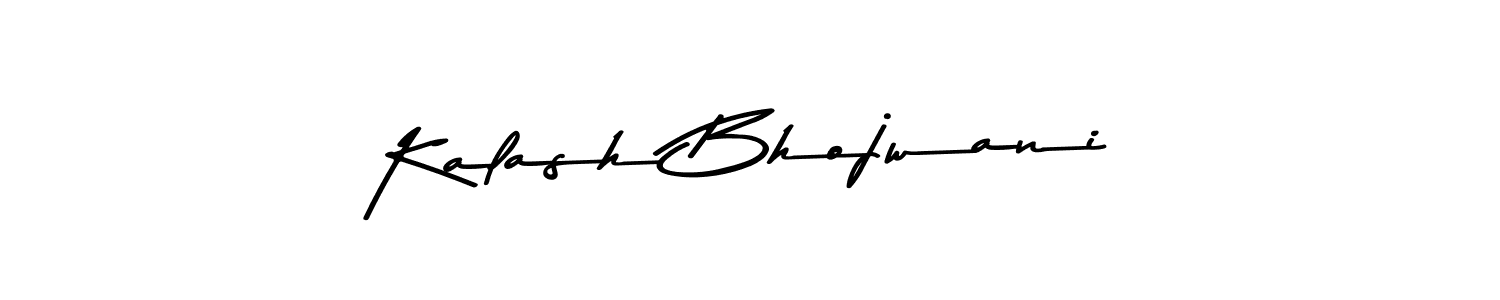 Also You can easily find your signature by using the search form. We will create Kalash Bhojwani name handwritten signature images for you free of cost using Asem Kandis PERSONAL USE sign style. Kalash Bhojwani signature style 9 images and pictures png