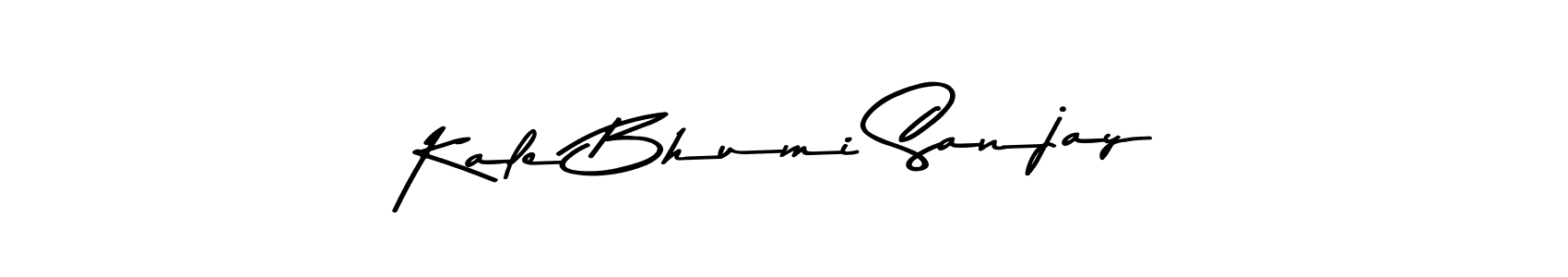 Use a signature maker to create a handwritten signature online. With this signature software, you can design (Asem Kandis PERSONAL USE) your own signature for name Kale Bhumi Sanjay. Kale Bhumi Sanjay signature style 9 images and pictures png