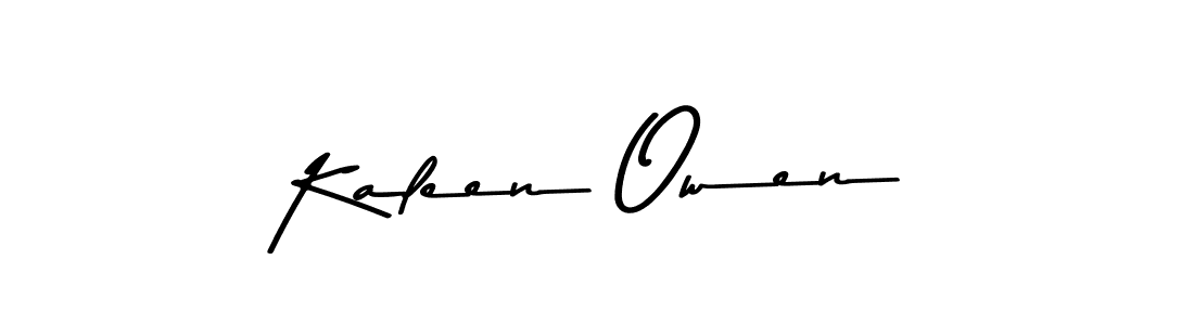 You should practise on your own different ways (Asem Kandis PERSONAL USE) to write your name (Kaleen Owen) in signature. don't let someone else do it for you. Kaleen Owen signature style 9 images and pictures png
