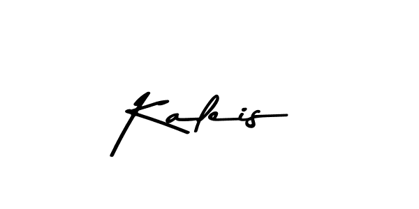 Make a beautiful signature design for name Kaleis. With this signature (Asem Kandis PERSONAL USE) style, you can create a handwritten signature for free. Kaleis signature style 9 images and pictures png