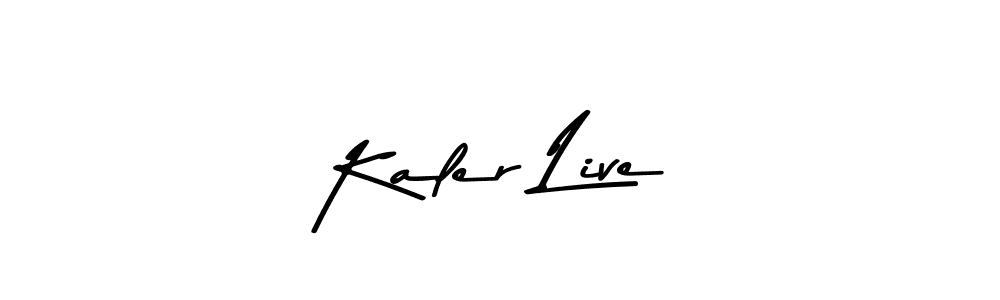 Similarly Asem Kandis PERSONAL USE is the best handwritten signature design. Signature creator online .You can use it as an online autograph creator for name Kaler Live. Kaler Live signature style 9 images and pictures png