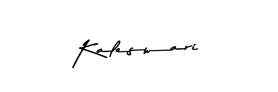 How to make Kaleswari name signature. Use Asem Kandis PERSONAL USE style for creating short signs online. This is the latest handwritten sign. Kaleswari signature style 9 images and pictures png