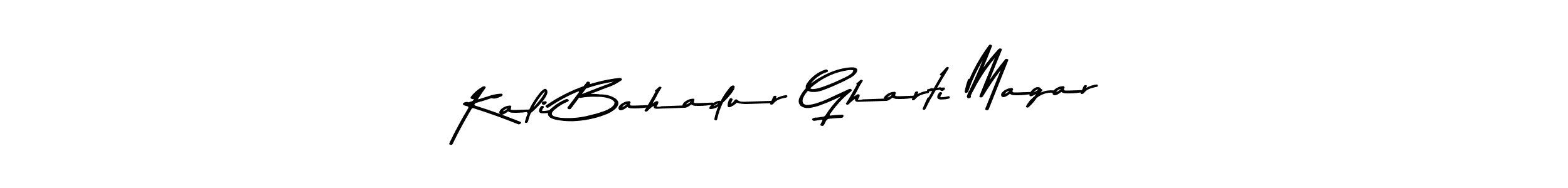 Kali Bahadur Gharti Magar stylish signature style. Best Handwritten Sign (Asem Kandis PERSONAL USE) for my name. Handwritten Signature Collection Ideas for my name Kali Bahadur Gharti Magar. Kali Bahadur Gharti Magar signature style 9 images and pictures png